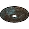 Ekena Millwork Spring Leaf Medallion (Canopies up to 5 5/8"), 19 7/8"OD x 3 5/8"ID x 1 1/4"P, Bronze Blue Patina CM19SPBBS - alternate 3